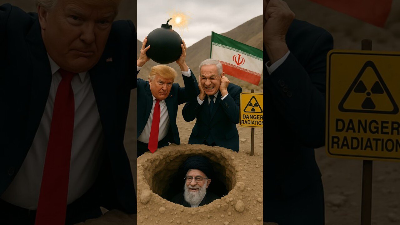 Khamenei Tricks Trump & Bibi Using a Tunnel ️☢️ BOOM