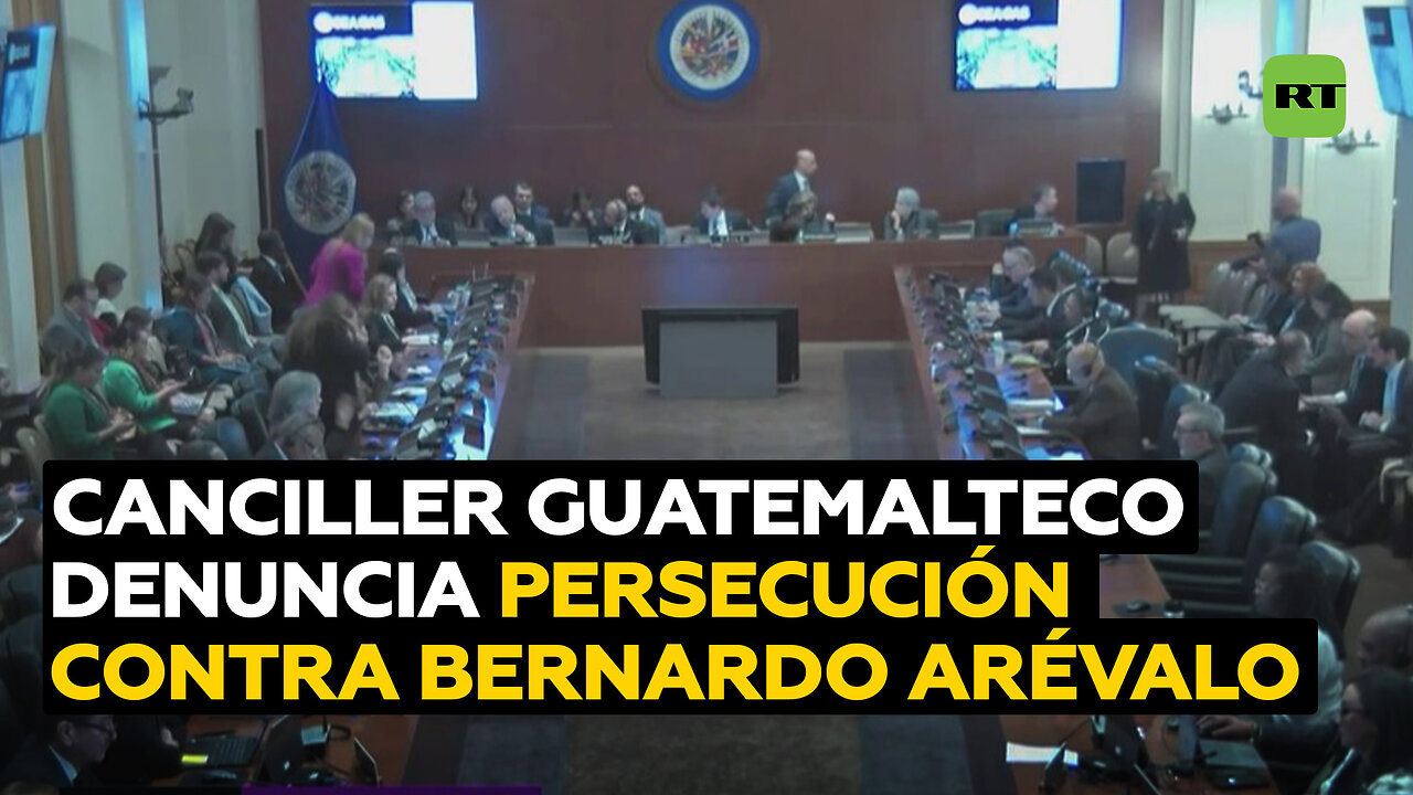El canciller de Guatemala denuncia persecución contra Bernardo Arévalo por la Fiscalía