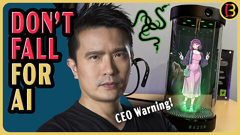 Don’t Fall in Love with Razer’s AI Waifu | CEO Warns People Could Get Attached