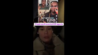 White Leftist uses N-word at ICE