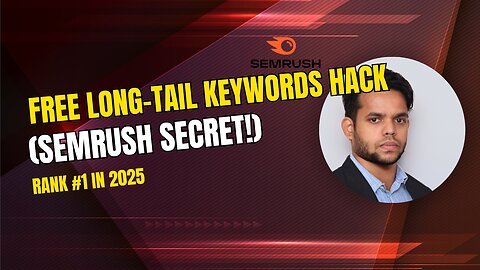 SEMRUSH TUTORIAL: Find Long-Tail Keywords for FREE (2024 SEO Hacks)