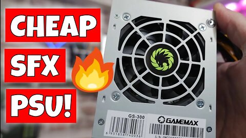Cheapest SFX PSU Gamemax GS300 300w 80 Plus Bronze ITX Bargain