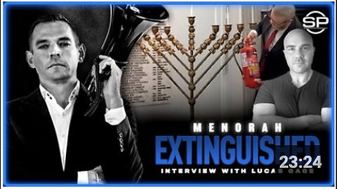 "Polish MP Grzegorz Braun Accused of Satanic Worship after Hosing Down Menorah"