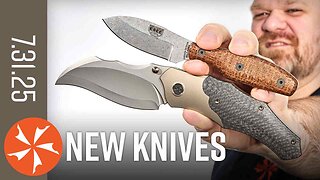 Weird Blades That Work - New Knives July 31st, 2025 at KnifeCenter