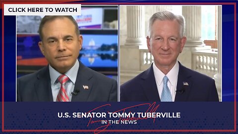 Senator Tuberville to Newsmax: Senate will "Stay up Here and Work" to Pass President Trump's Agenda