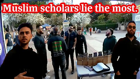 Muslim scholars lie the most.