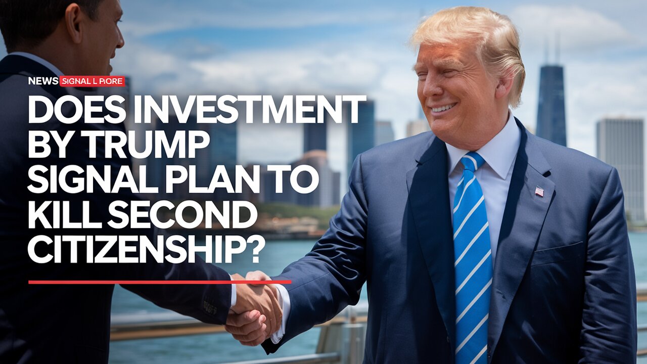 Does Investment by Trump Signal Plan to Kill Second Citizenship?