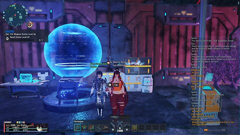 PSO2 NGS Fictitious Beam - Depth 7 Rank 9