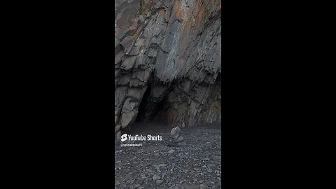 Found a small cave #Alaska #Outdoors #Nature #Camping #Hiking #Bushcraft #Explore #Survival #fyp