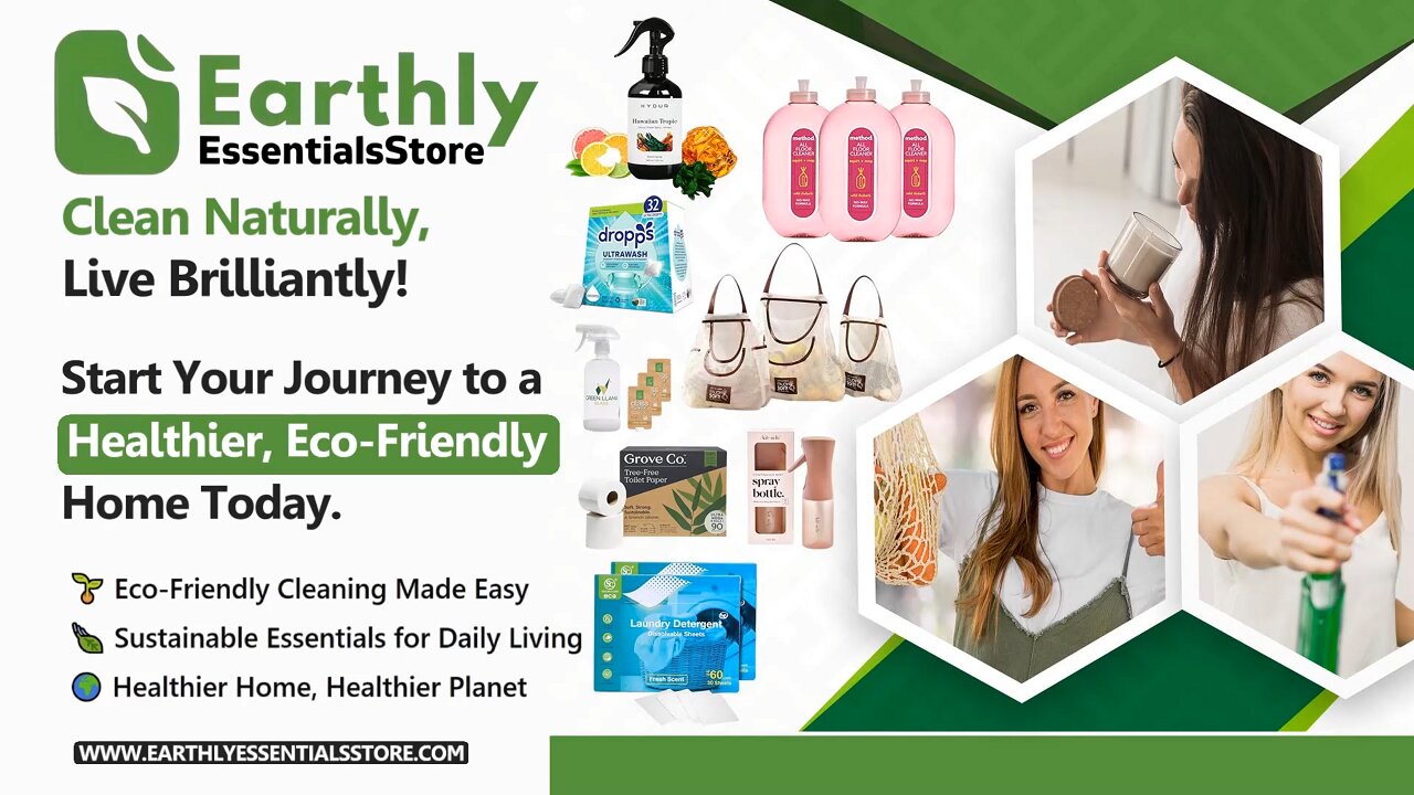 Earthly Essentials Store | Eco-Friendly Cleaning Products & Sustainable Household Essentials
