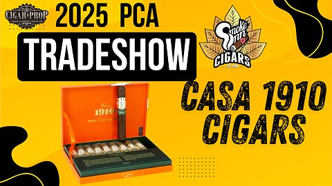 Manolo Santiago of Casa 1910 Cigars - PCA Tradeshow 2025 | Cigar Prop