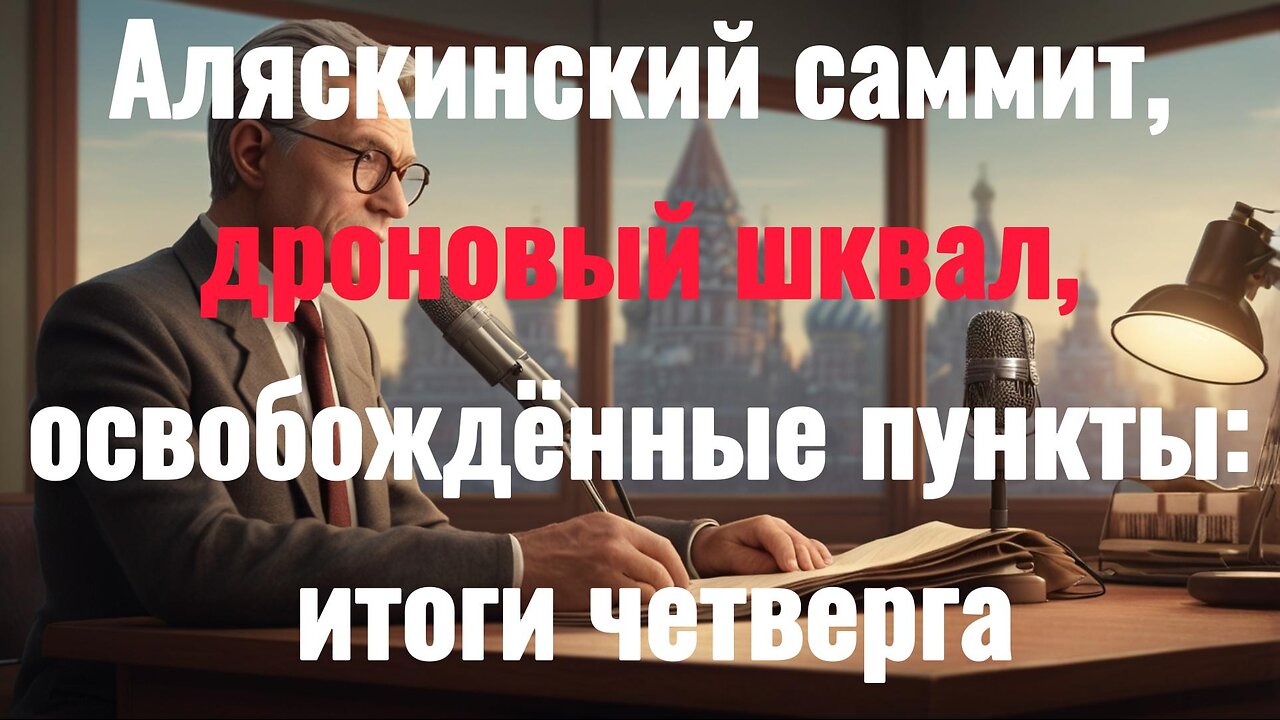 Аляскинский саммит, дроновый шквал, освобождённые пункты: итоги четверга