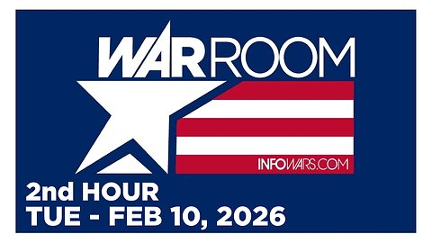WAR ROOM [2 of 3] Tuesday 2/10/26 • VIVA FREI, News, Reports & Analysis • Infowars
