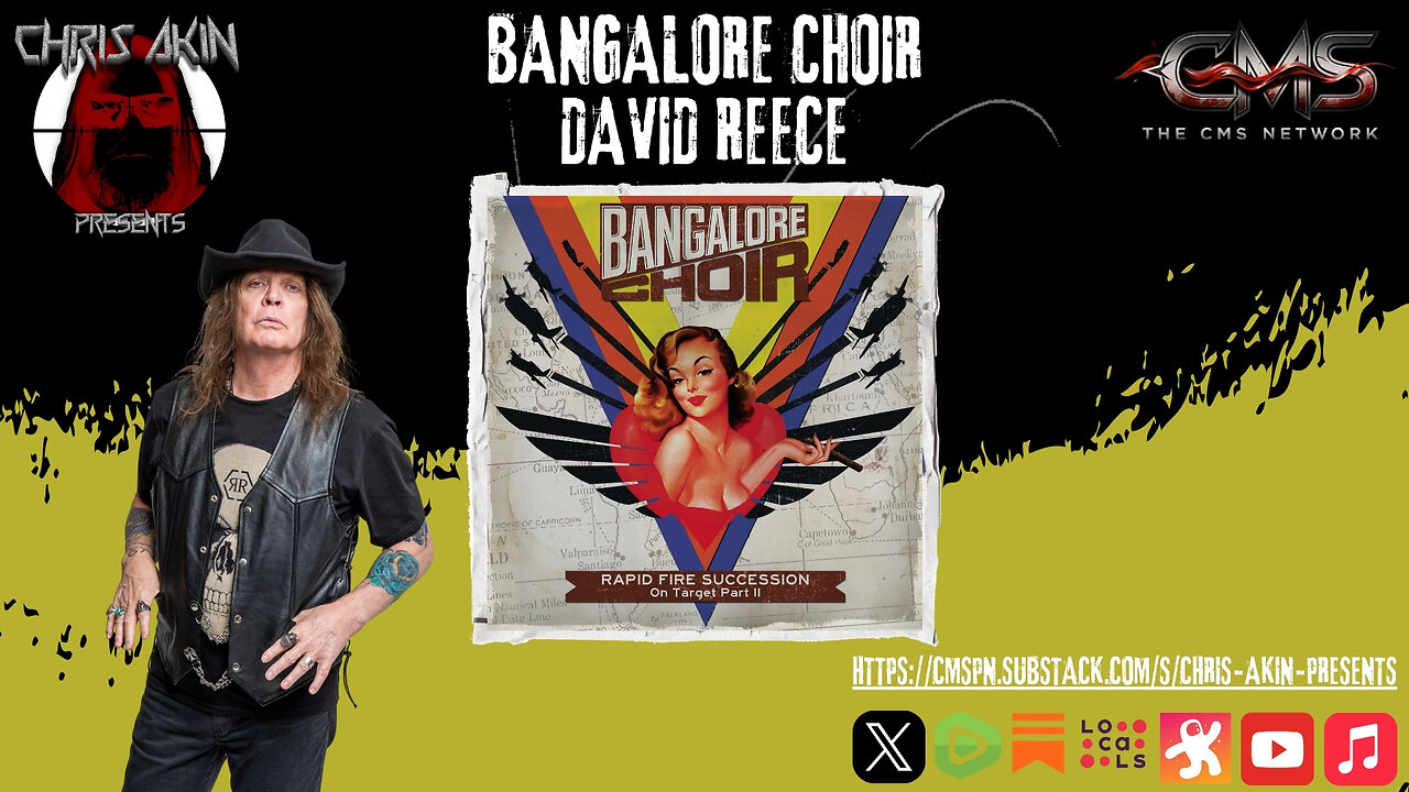 David Reece (Bangalore Choir): "Rapid Fire Succession," Whitesnake & Lynch Mob Stories!