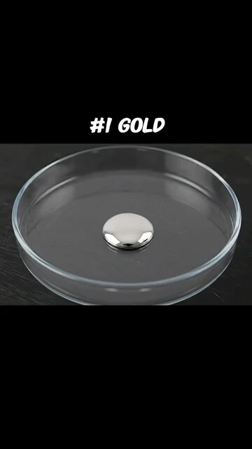 chemical reaction of the metal