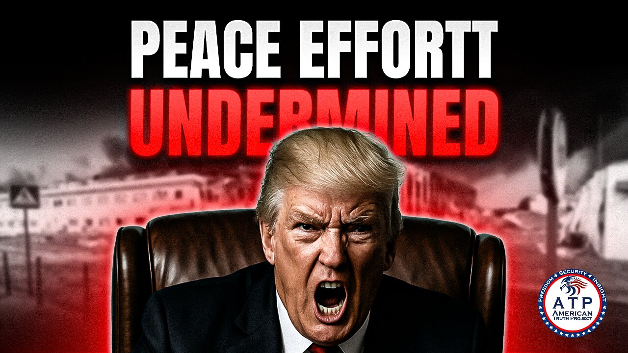 PEACE EFFORT UNDERMINED -- TRUMP RAGES AT PUTIN OVER ATTACK ON U.S. FACILITY IN UKRAINE