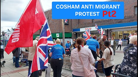 Cosham Anti Migrant Protest, Part 2. 9th September 2025.