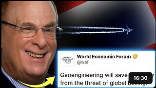 14 Nations Sign WEF Chemtrails Treaty To 'Improve Humanity' by Intensifying Sky Spraying Operations