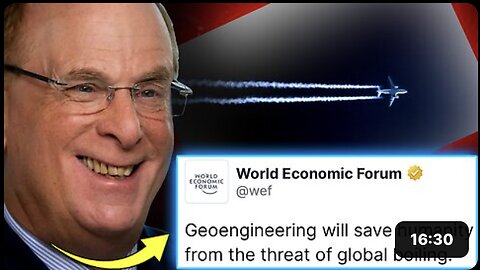 14 Nations Sign WEF Chemtrails Treaty To 'Improve Humanity' by Intensifying Sky Spraying Operations