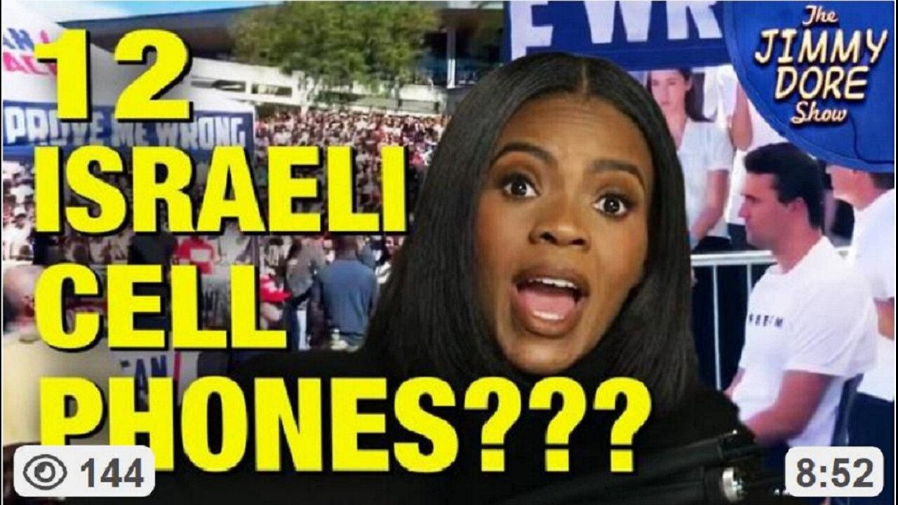 Candace: Charlie Kirk Assassination Scene Was CRAWLING With ISRAELIS ~ Jimmy Dore 11.05.25