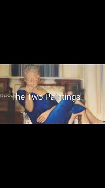 The two Paintings inside Jeffrey Epstein NYC mansion