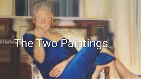 The two Paintings inside Jeffrey Epstein NYC mansion