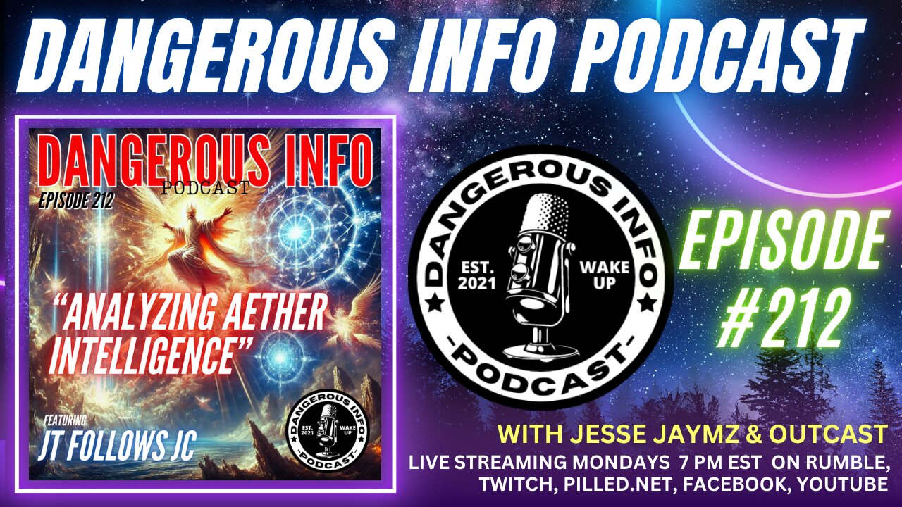 212 "Analyzing AETHER Intelligence" ft. JT Follows JC, Antarctica, firmament, fallen angels, AI