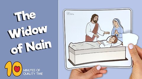 Jesus Raises the Son of the Widow in Nain Craft