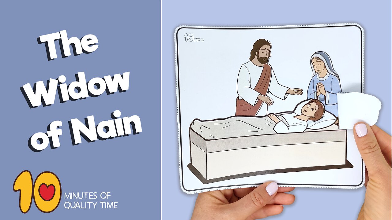 Jesus Raises the Son of the Widow in Nain Craft
