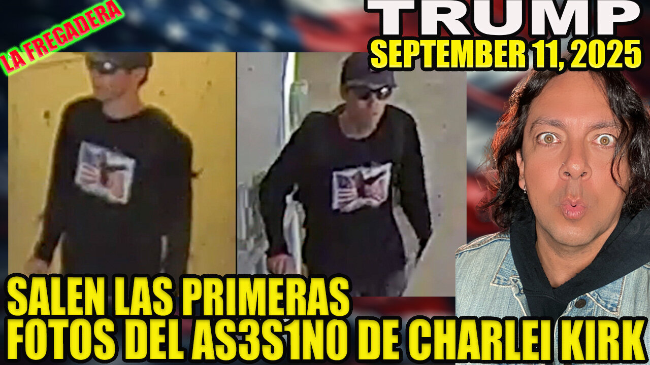 SALEN LAS PRIMERAS FOTOS DEL AS3S1N0 DE CHARLIE KIRK