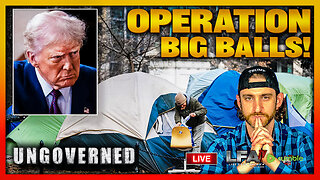 "OPERATION BIG BALLS" - TRUMP TO CLEAN UP DC! | UNGOVERNED 8.11.25 10AM