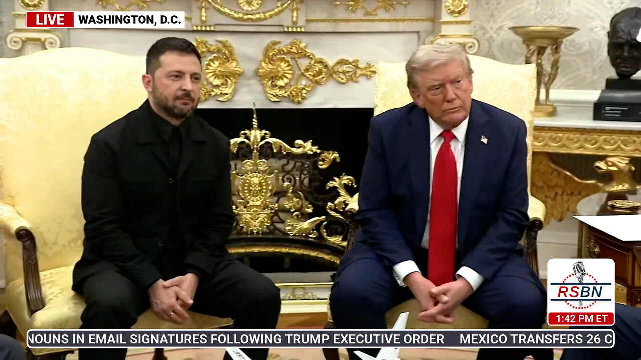 WATCH: President Trump Holds a Meeting with President Zelenskyy - 8/18/25