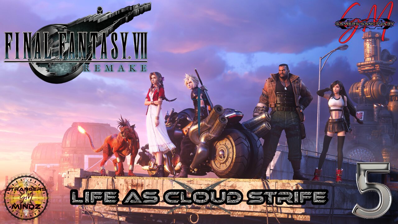 Final Fantasy VII Remake. Life As Cloud Strife. Episode 5