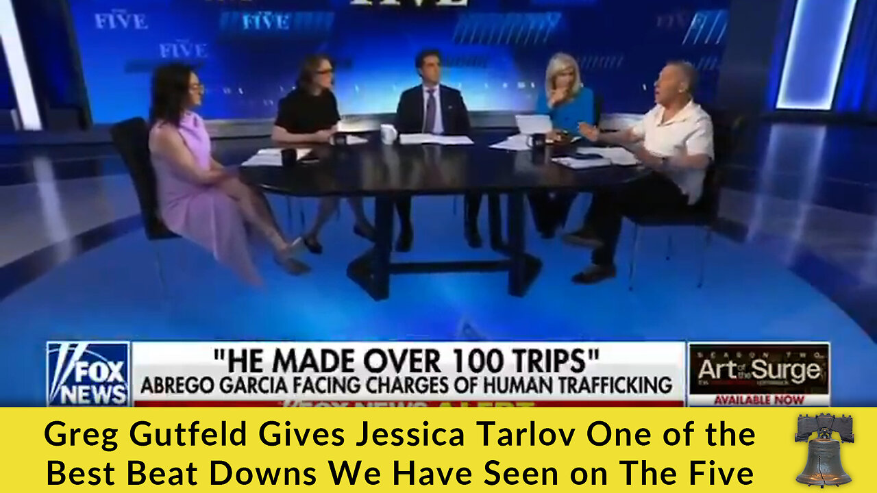 Greg Gutfeld Gives Jessica Tarlov One of the Best Beat Downs We Have Seen on The Five