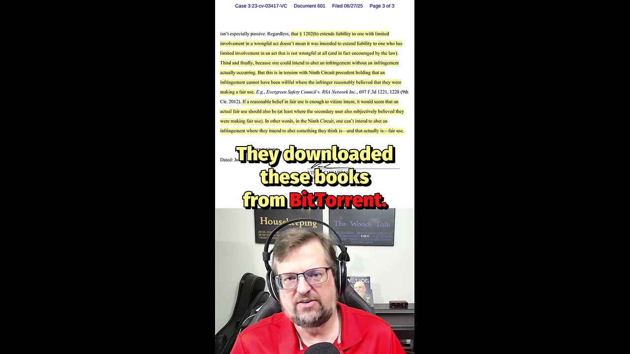 AI Training Is NOT the Infringing Part!