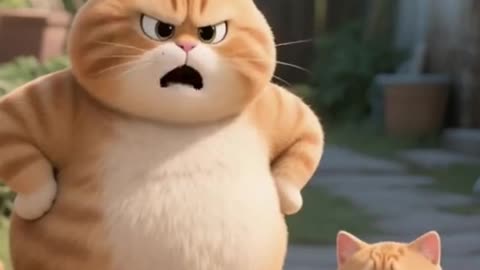 AI animated cat funny video | Cute & hilarious AI cat moments