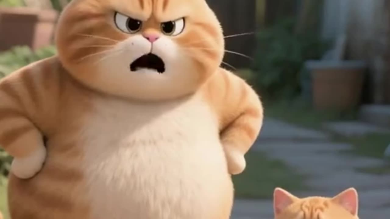 AI animated cat funny video | Cute & hilarious AI cat moments