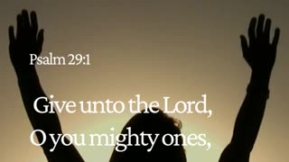 Psalm 29:1