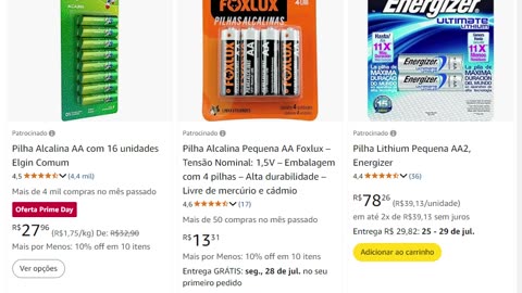 Pilha aa