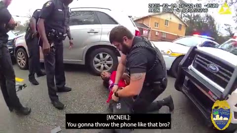 BODY CAM VIDEO: Jacksonville Officer Bowers' body cam from the arrest of William McNeil Jr.
