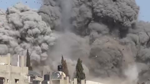 Israeli occupation’s warplanes targeted Abu Helou School in Al-Bureij refugee camp, in the central #Gaza Strip