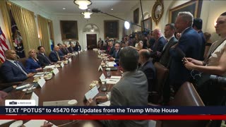 President Trump Participates in a Cabinet Meeting, July 08, 2025