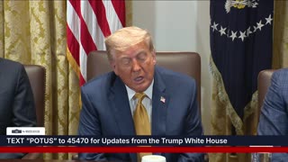 President Trump Participates in a Cabinet Meeting, July 08, 2025