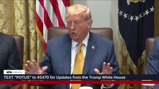 President Trump Participates in a Cabinet Meeting, July 08, 2025