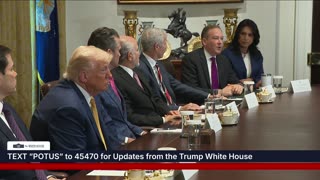 President Trump Participates in a Cabinet Meeting, July 08, 2025