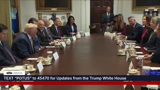 President Trump Participates in a Cabinet Meeting, July 08, 2025