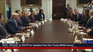 President Trump Participates in a Cabinet Meeting, July 08, 2025