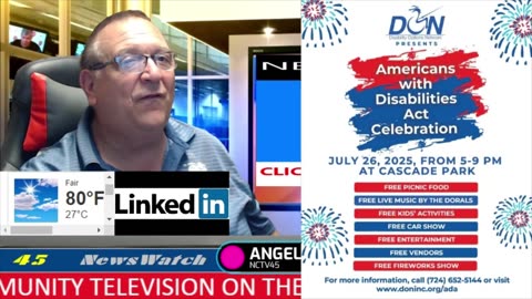 NCTV45 NEWSWATCH MORNING THURS JUNE 19 2025 WITH ANGELO PERROTTA