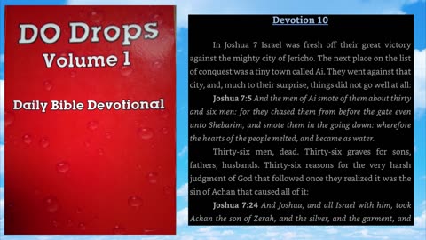 Do Drops Volume 1 Devotion 10
