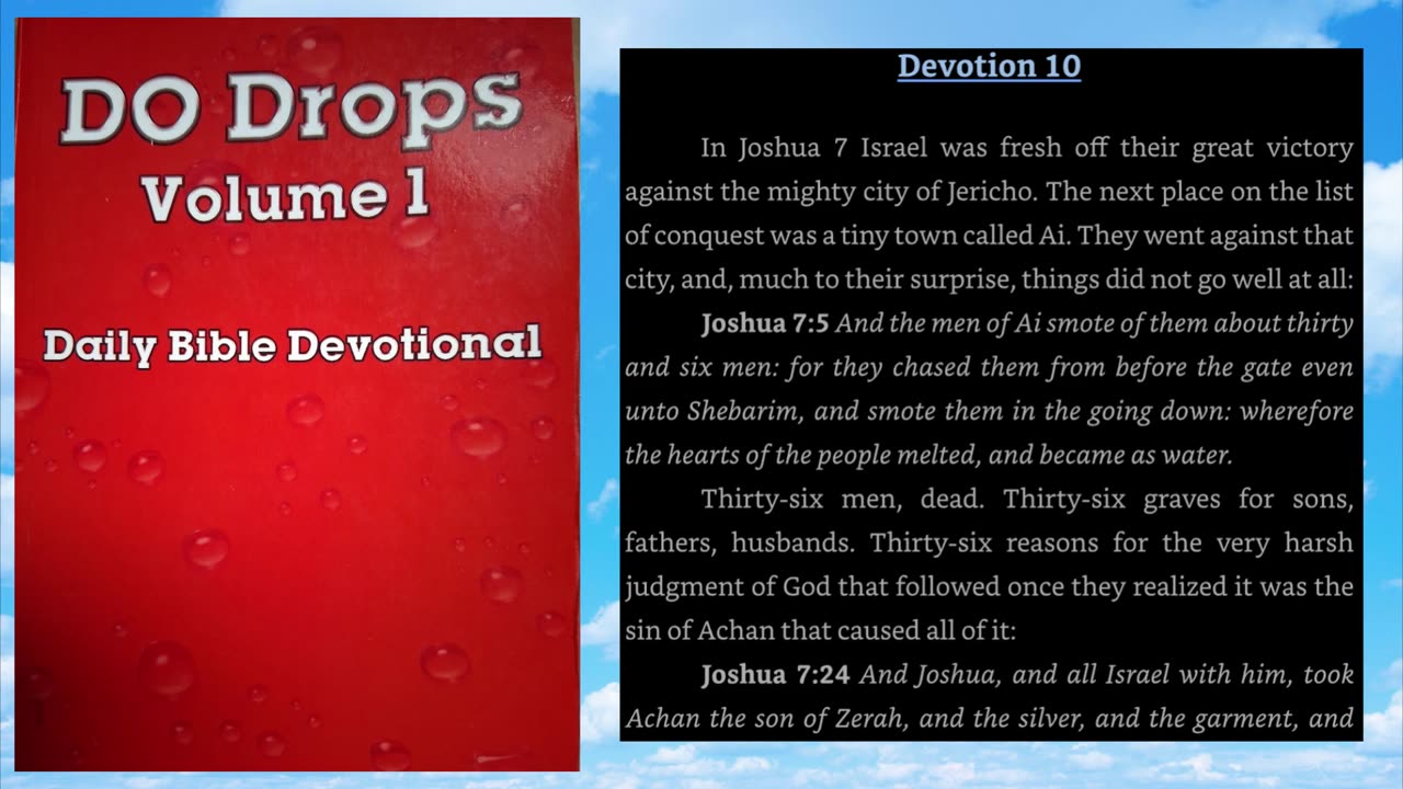 Do Drops Volume 1 Devotion 10